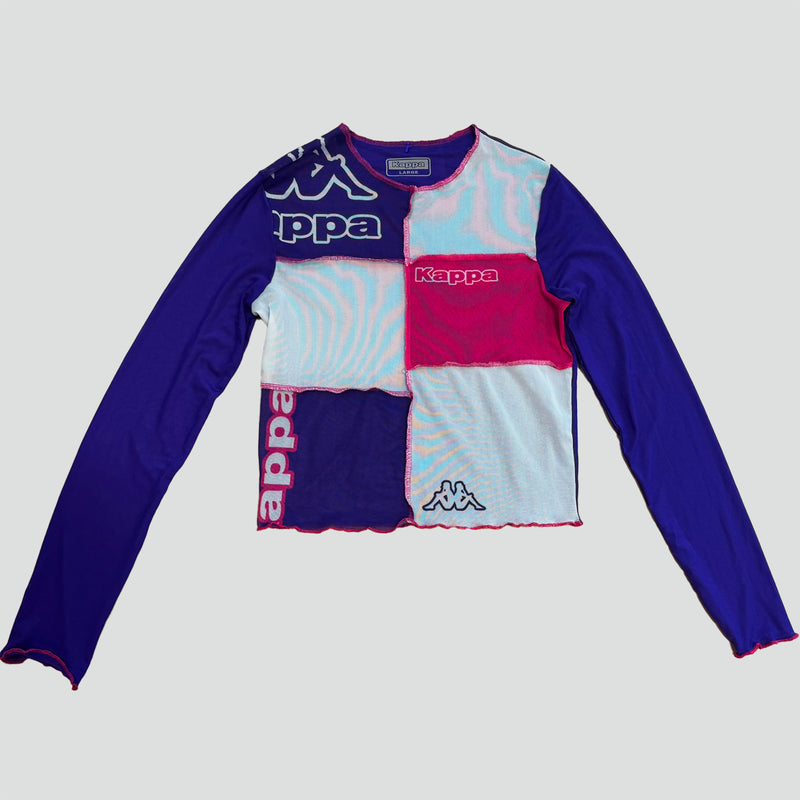 Sourced limited accessories and clothes Vintage Kappa women's see-through long sleeve – Secondhand Streetwear
