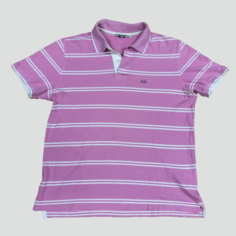 Sourced limited accessories and clothes Vintage striped Thomas Burberry polo shirt – Secondhand Streetwear