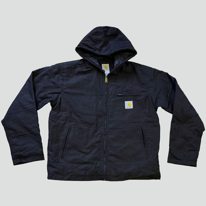 Sourced limited accessories and clothes Carhartt Rework Harrington jacket black – Secondhand Streetwear