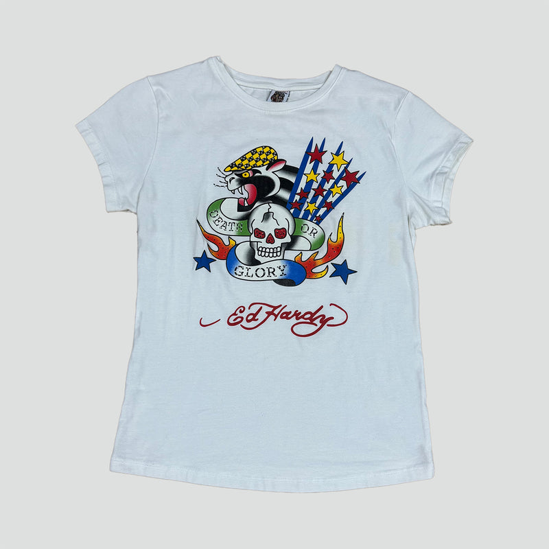 Sourced limited accessories and clothes Ed Hardy vintage graphic t-shirt – Secondhand Streetwear