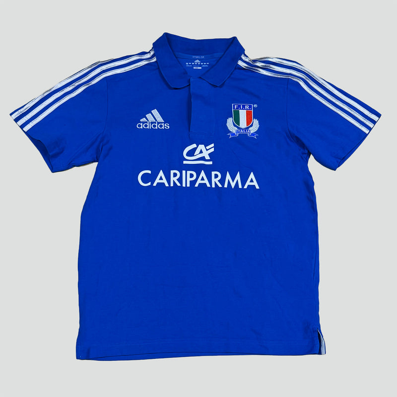 Sourced limited accessories and clothes Adidas Italia Cariparma polo shirt – Secondhand Streetwear
