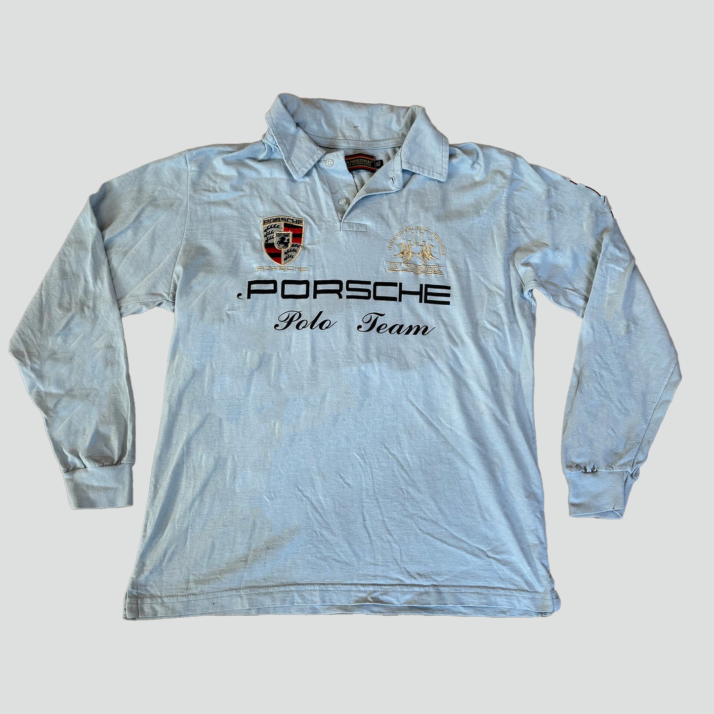 La Martina Porsche long sleeve poloshirt