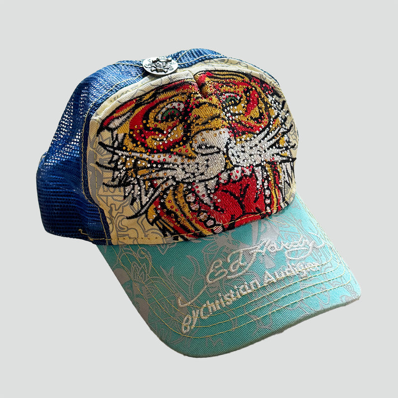 Sourced limited accessories and clothes Don Ed Hardy tiger cap – Secondhand Streetwear