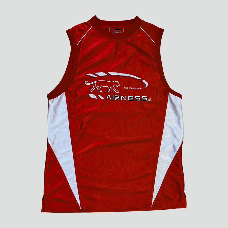 Sourced limited accessories and clothes Streetwear style red Airness vest – Secondhand Streetwear