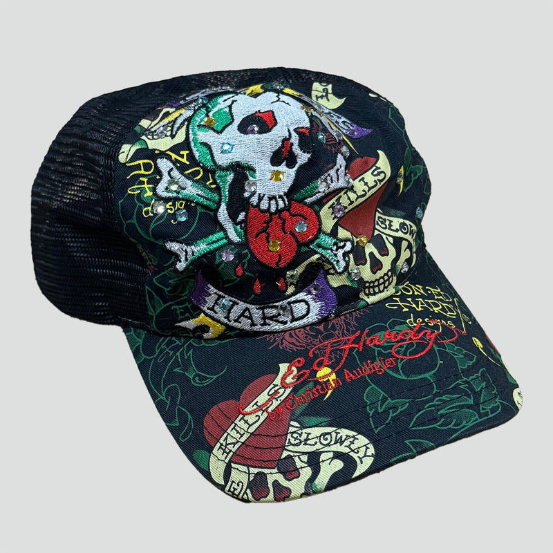 Sourced limited accessories and clothes Ed Hardy cap vintage – Secondhand Streetwear