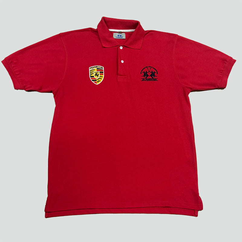 Sourced limited accessories and clothes La Martina Porsche polo shirt vintage – Secondhand Streetwear