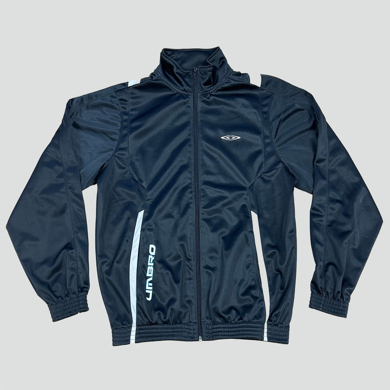 Sourced limited accessories and clothes Umbro black streetwear track jacket – Secondhand Streetwear