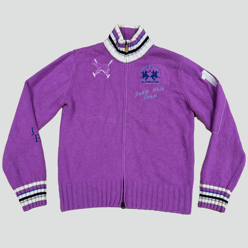 Sourced limited accessories and clothes La Martina India knitted zip-up – Secondhand Streetwear