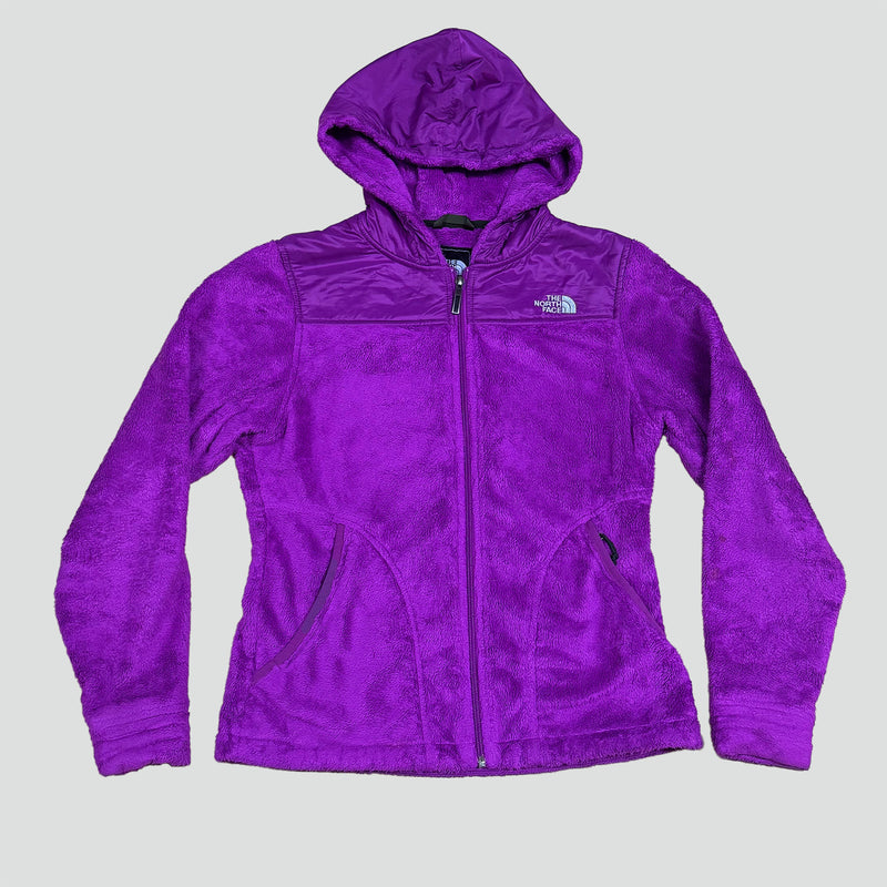Sourced limited accessories and clothes Pink The North Face fleece jacket used – Secondhand Streetwear