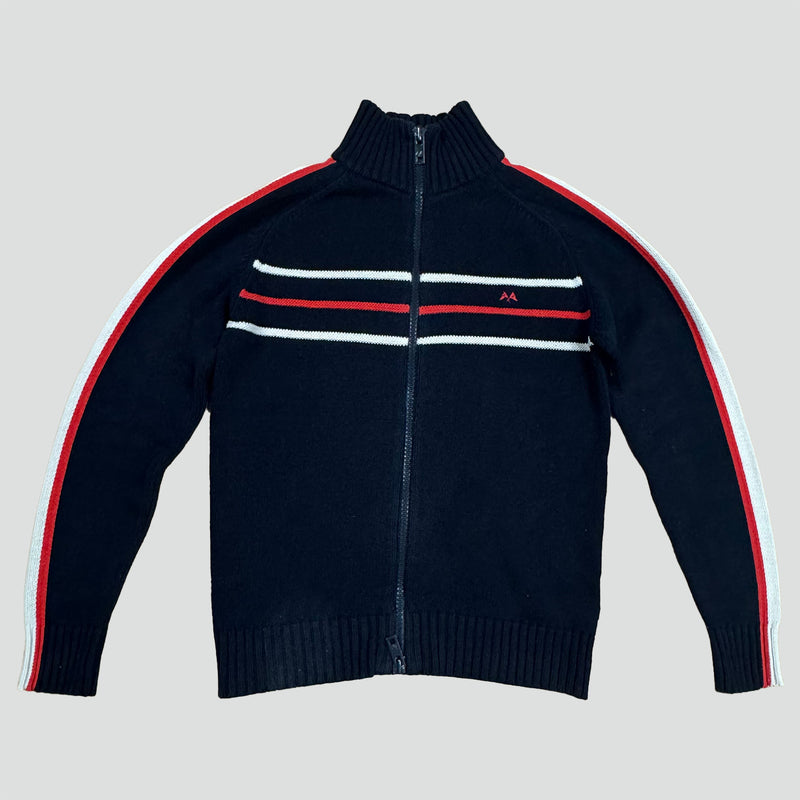 Sourced limited accessories and clothes Thomas Burberry knitted zip-up – Secondhand Streetwear