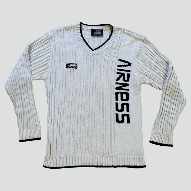 Sourced limited accessories and clothes Vintage style Airness knitted sweatshirt – Secondhand Streetwear