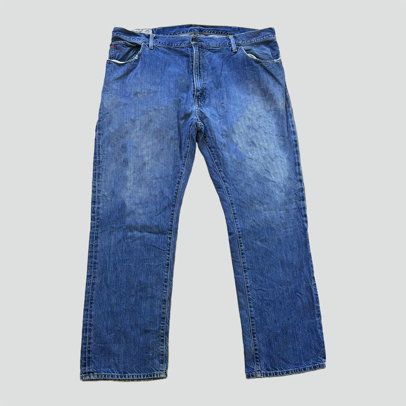 Detailansicht: Sourced limited accessories and clothes Polo Ralph Lauren baggy jeans – Logo, Nähte oder Material