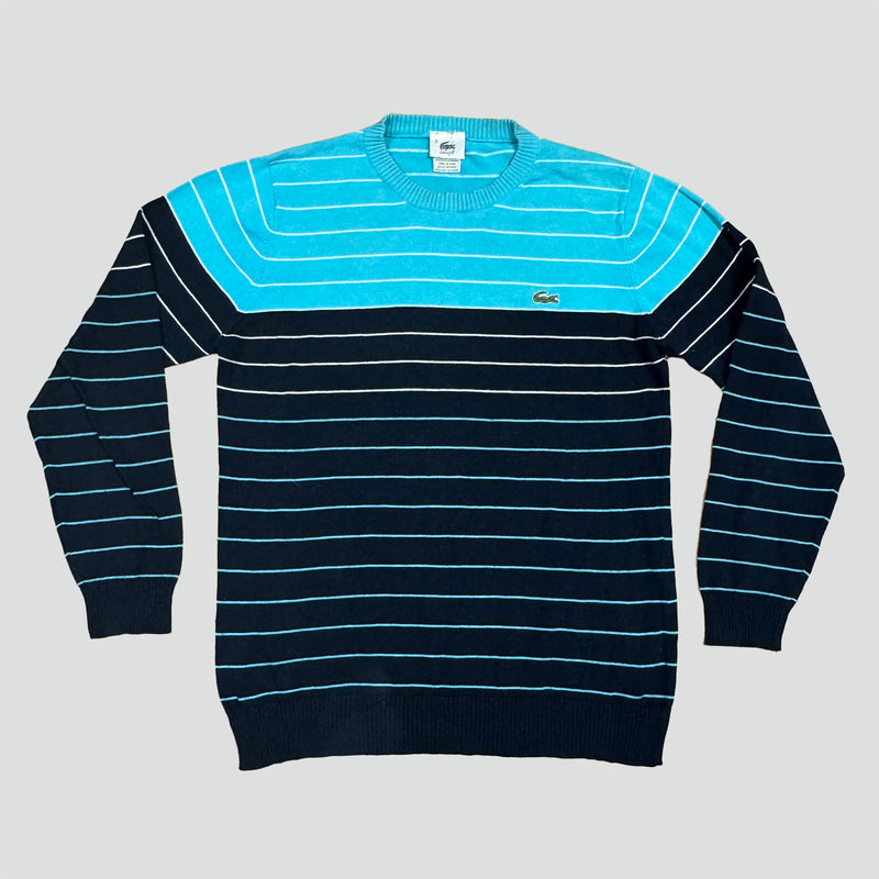 Sourced limited accessories and clothes Lacoste striped sweatshirt – Secondhand Streetwear