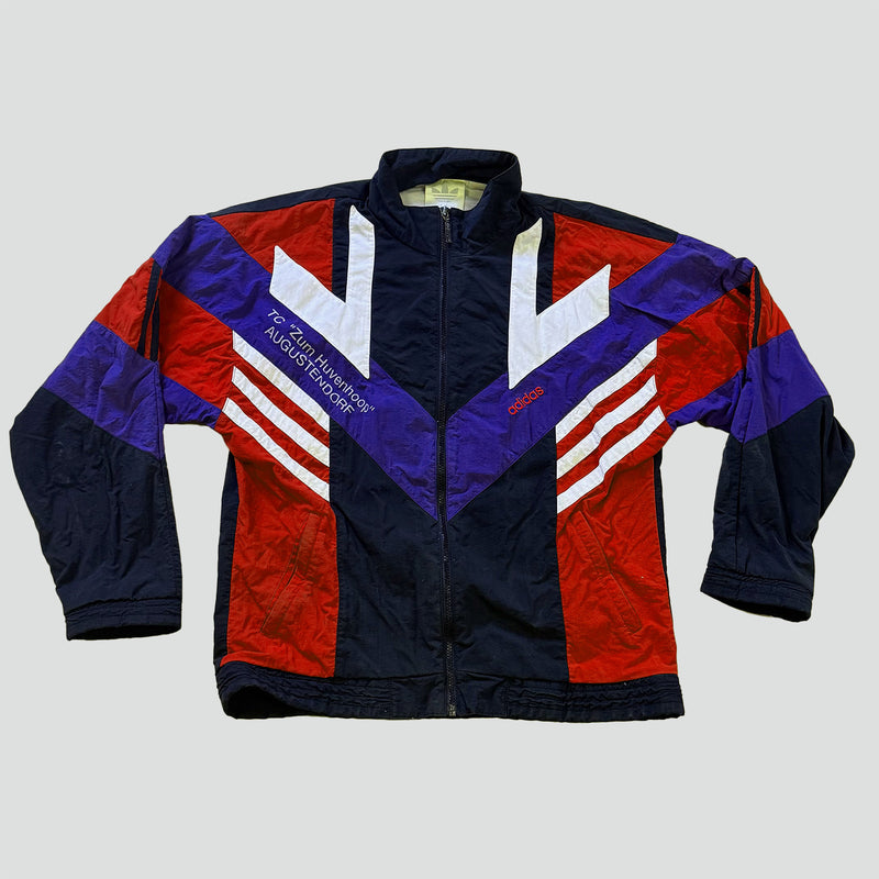 Sourced limited accessories and clothes Vintage style Adidas Augustendorf raincoat – Secondhand Streetwear