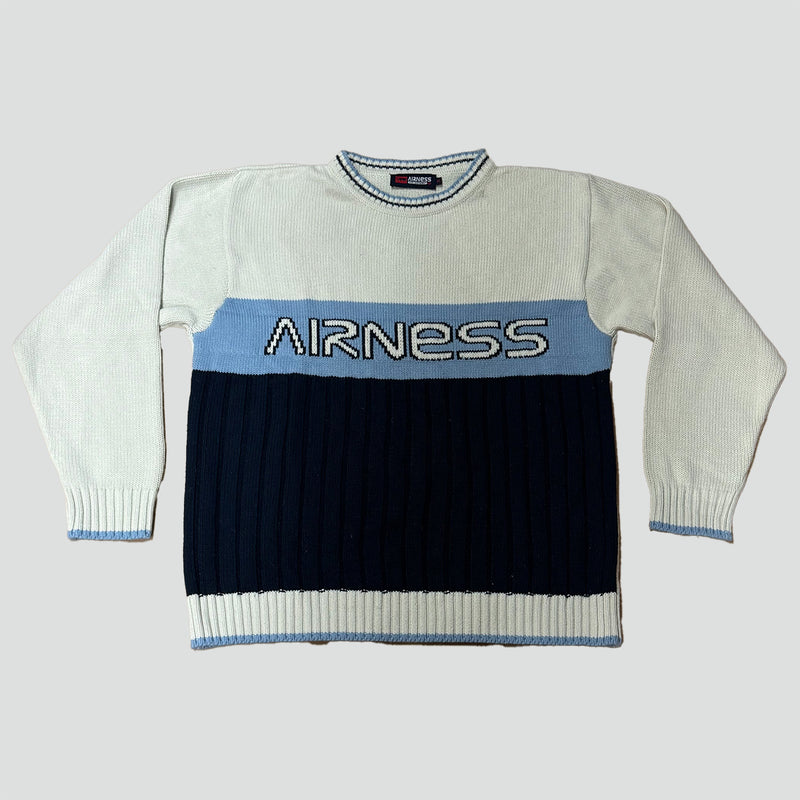 Sourced limited accessories and clothes Airness knitted sweatshirt – Secondhand Streetwear