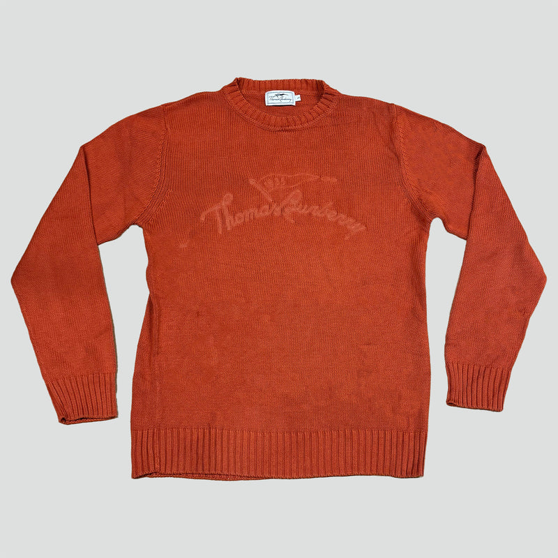 Sourced limited accessories and clothes Thomas Burberry knitted sweatshirt – Secondhand Streetwear