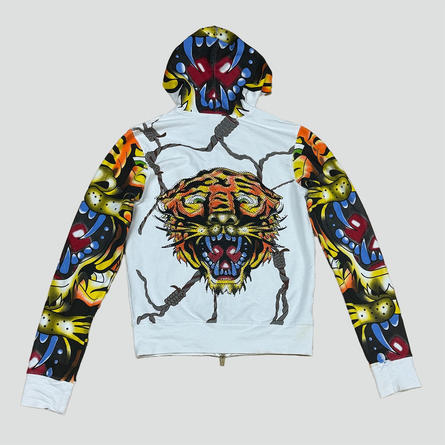 Ed Hardy zip-up hoodie