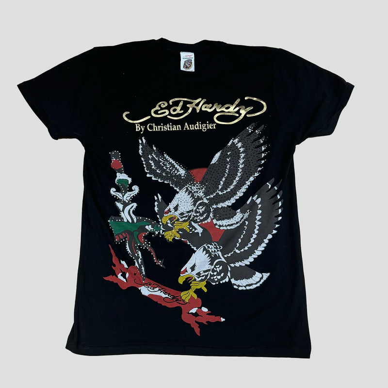 Mein Shop Black ealge Ed Hardy T-shirt – Secondhand Streetwear