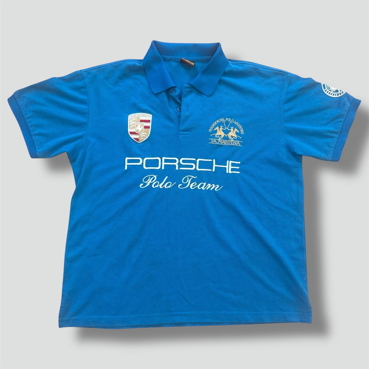 La Martina Porsche 2012 skyblue polo