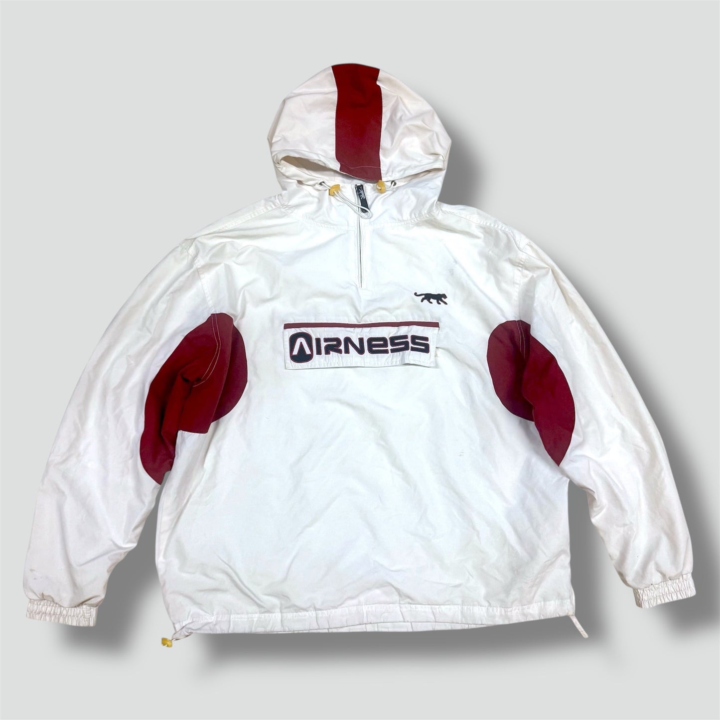 Streetwear style Airness raincoat with a hood