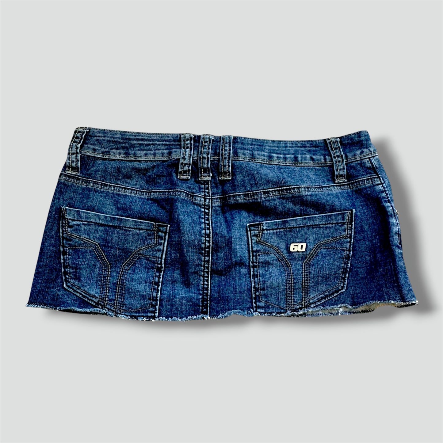 Miss Sixty denim 90s mini skirt
