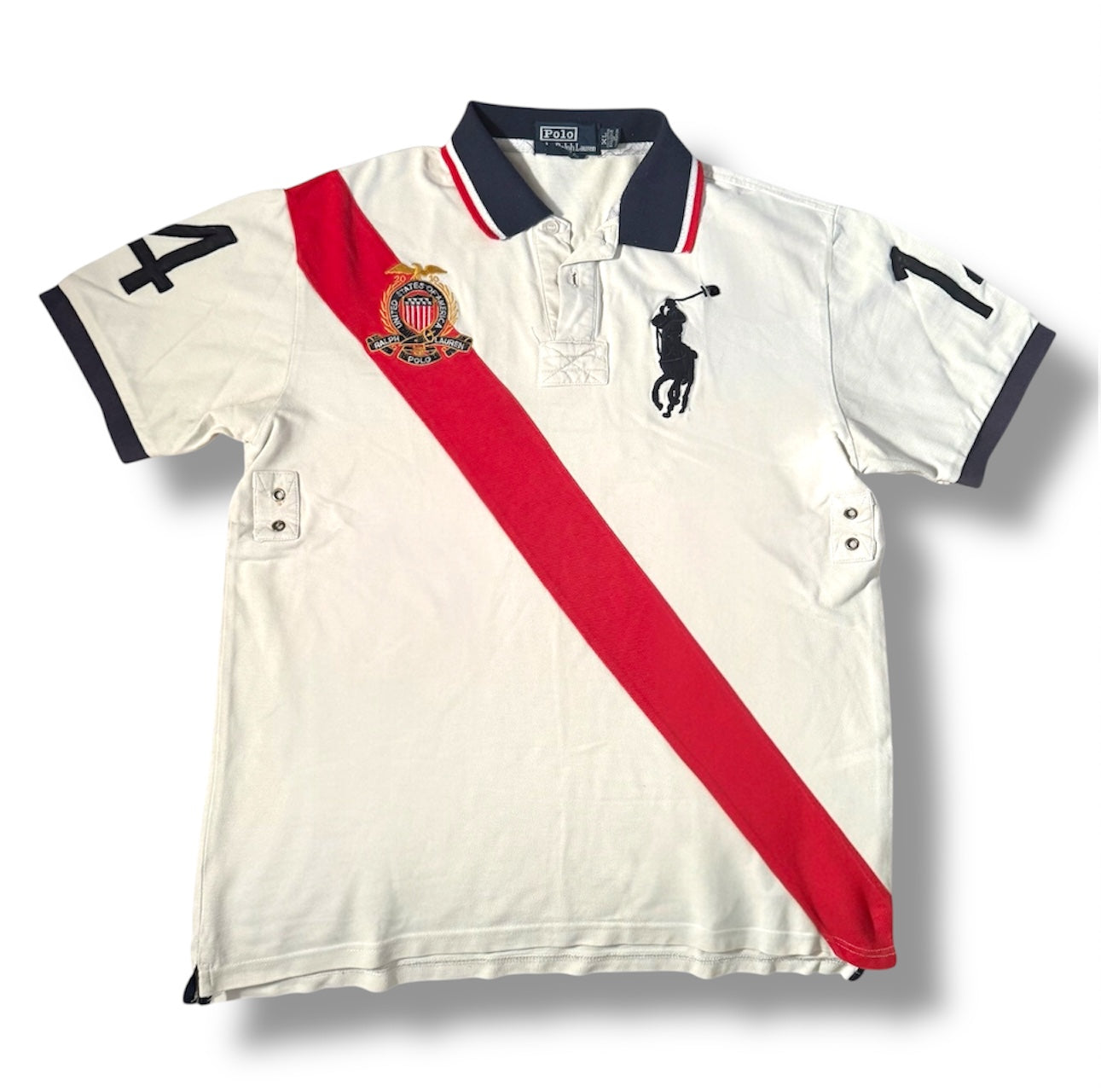 Polo Ralph Lauren United States white polo