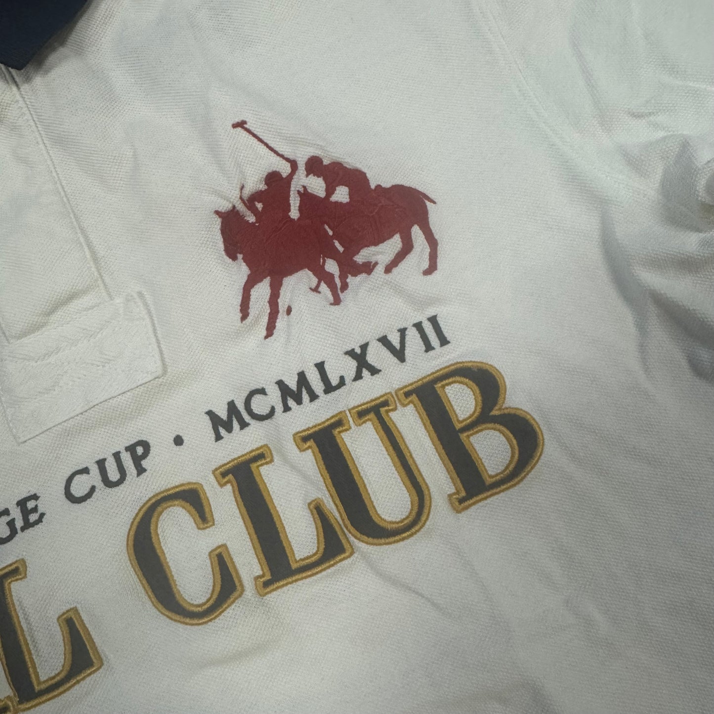 Polo Ralph Lauren Club white poloshirt
