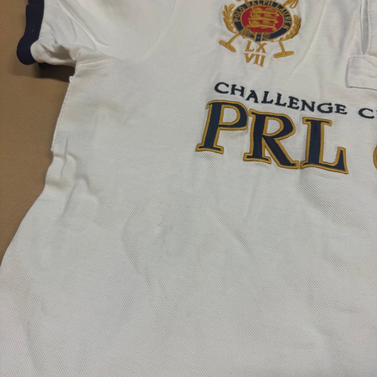Polo Ralph Lauren Club white poloshirt