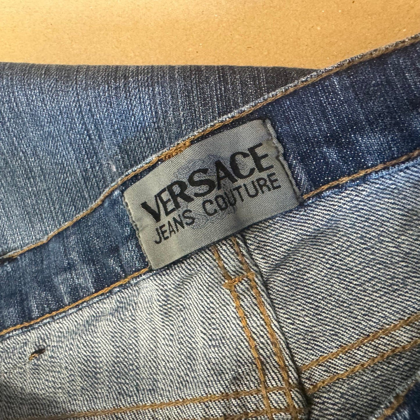 Versace Jeans Couture wide-leg denim