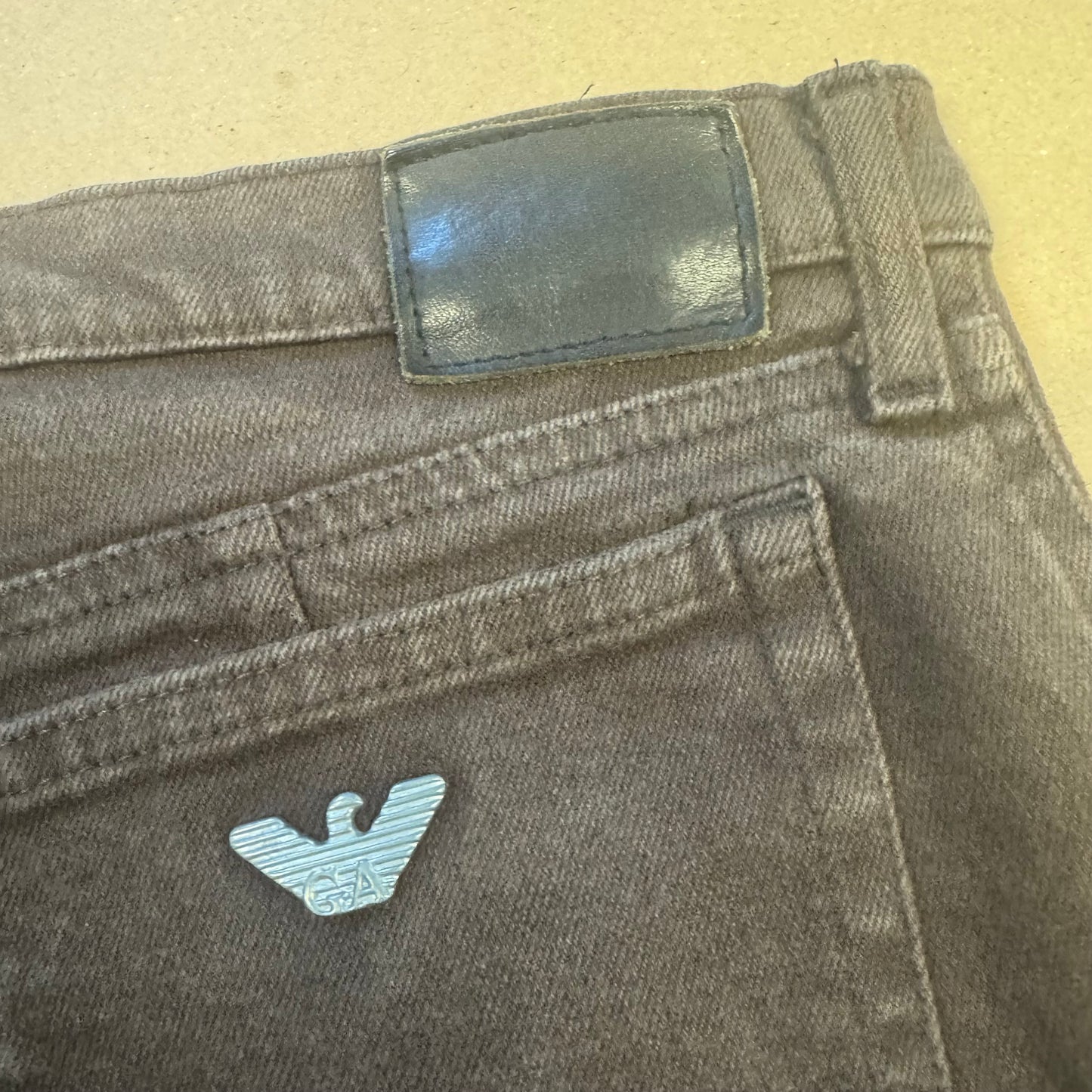 Armani Jeans classic brown pants