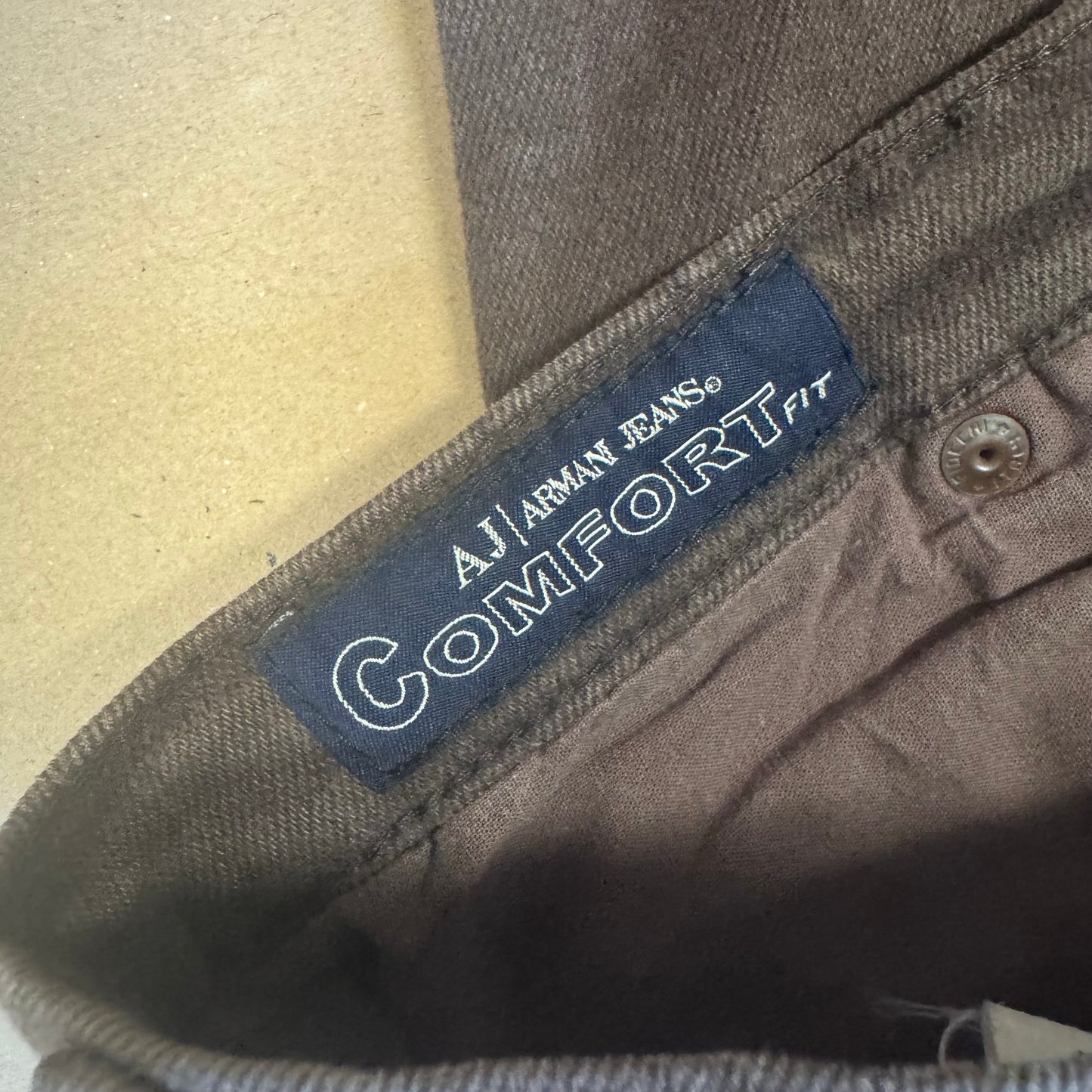 Armani Jeans classic brown pants
