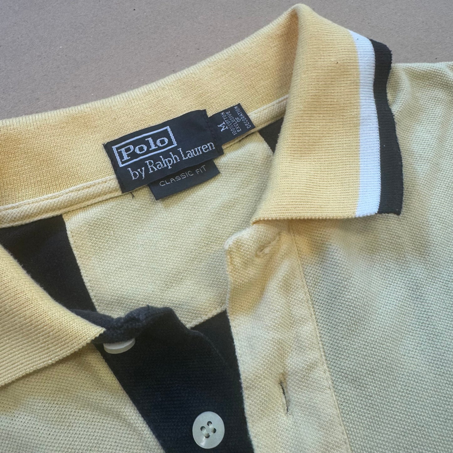 Polo Ralph Lauren Mercer Club yellow shirt