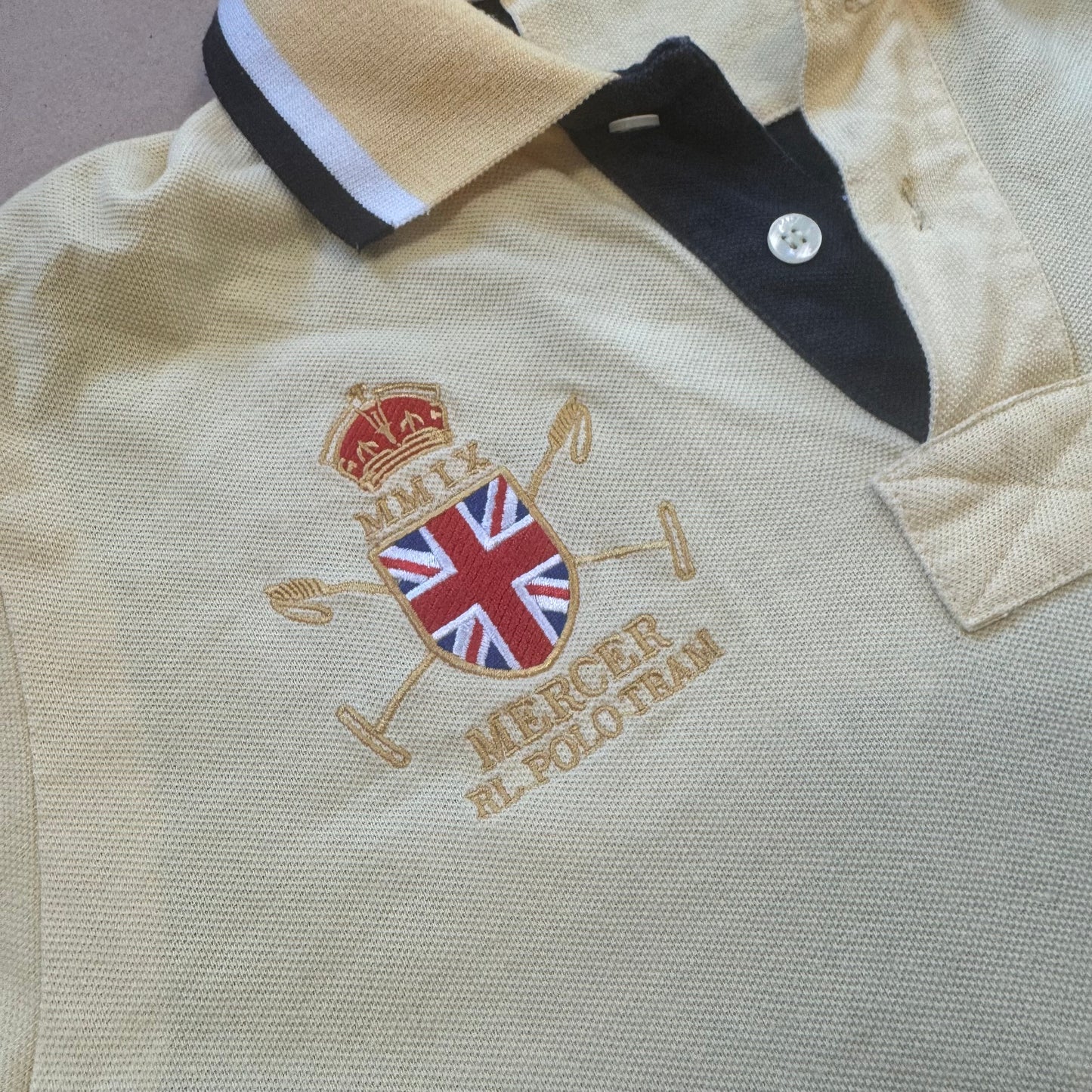 Polo Ralph Lauren Mercer Club yellow shirt