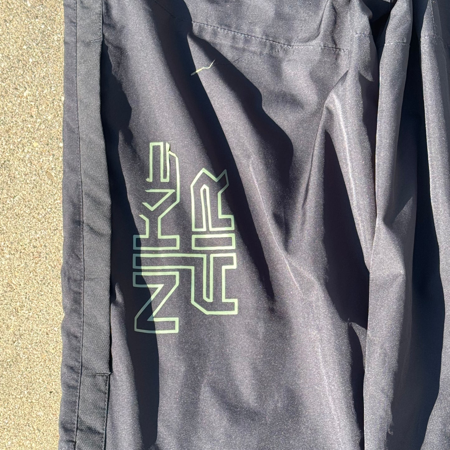 Nike Air Streetwear black track pants