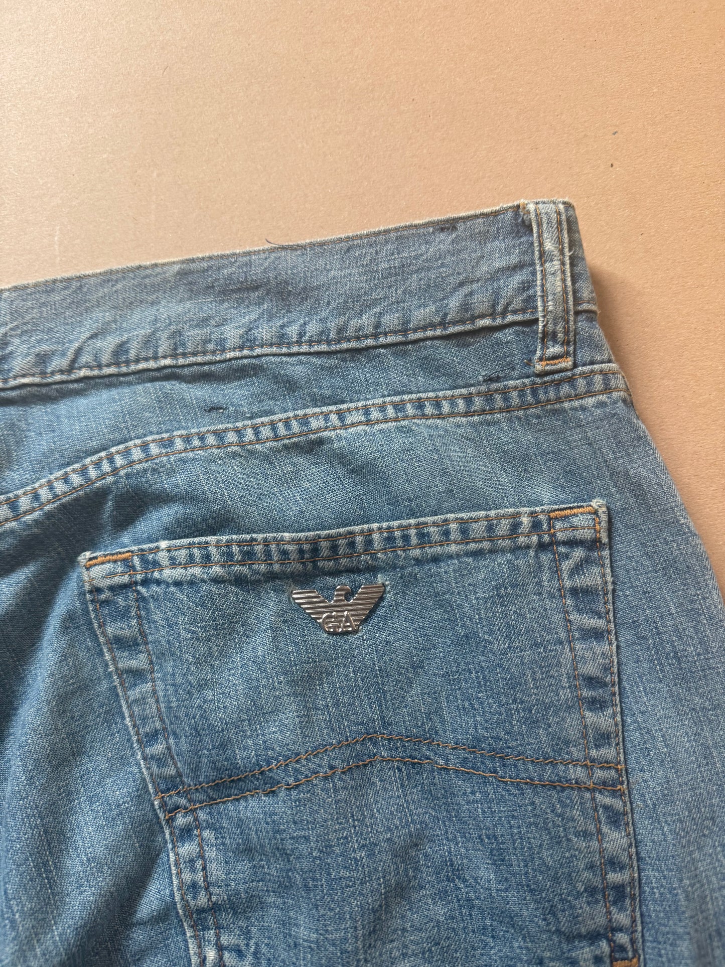 True Armani vintage straight leg jeans