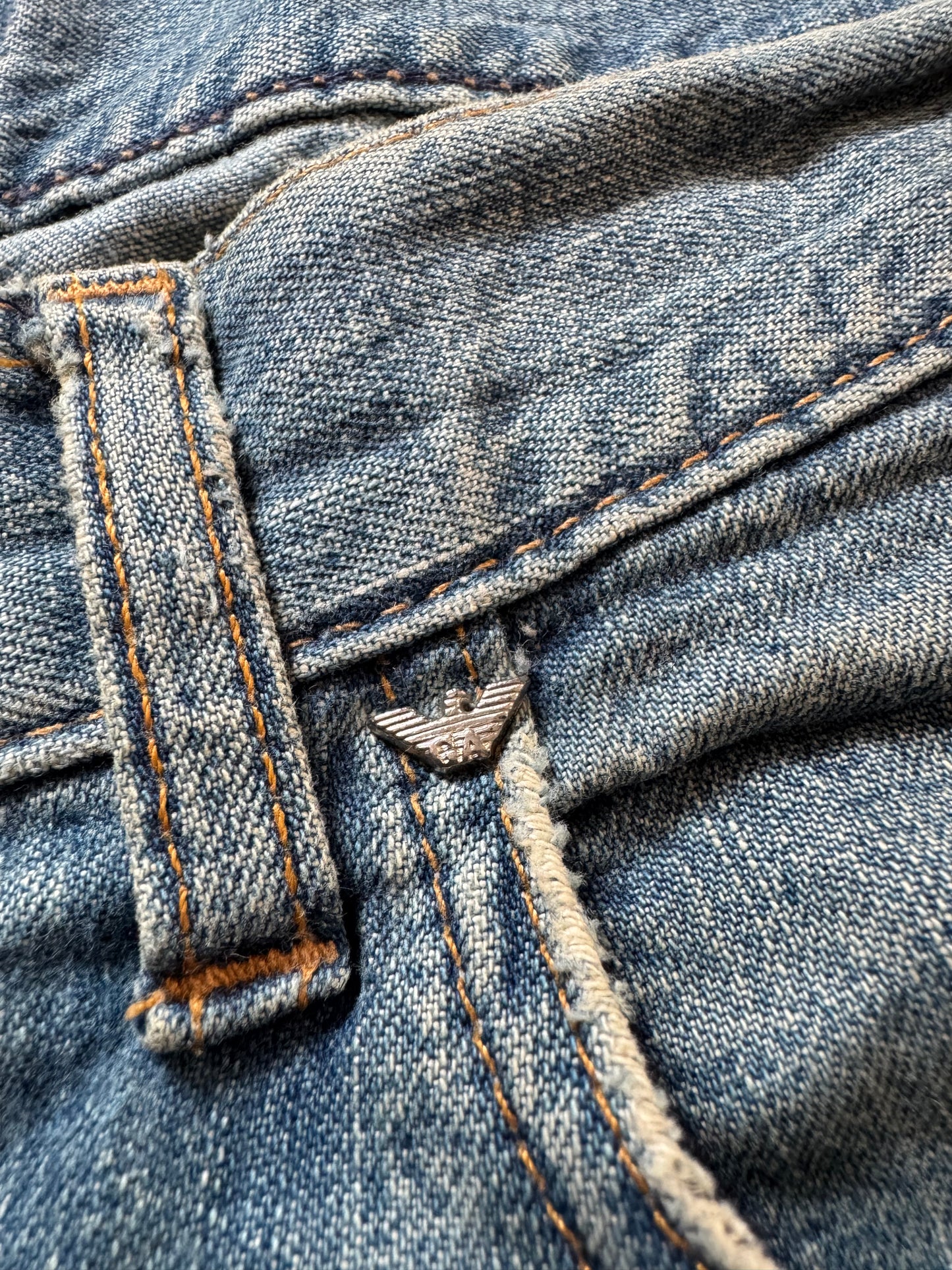 True Armani vintage straight leg jeans