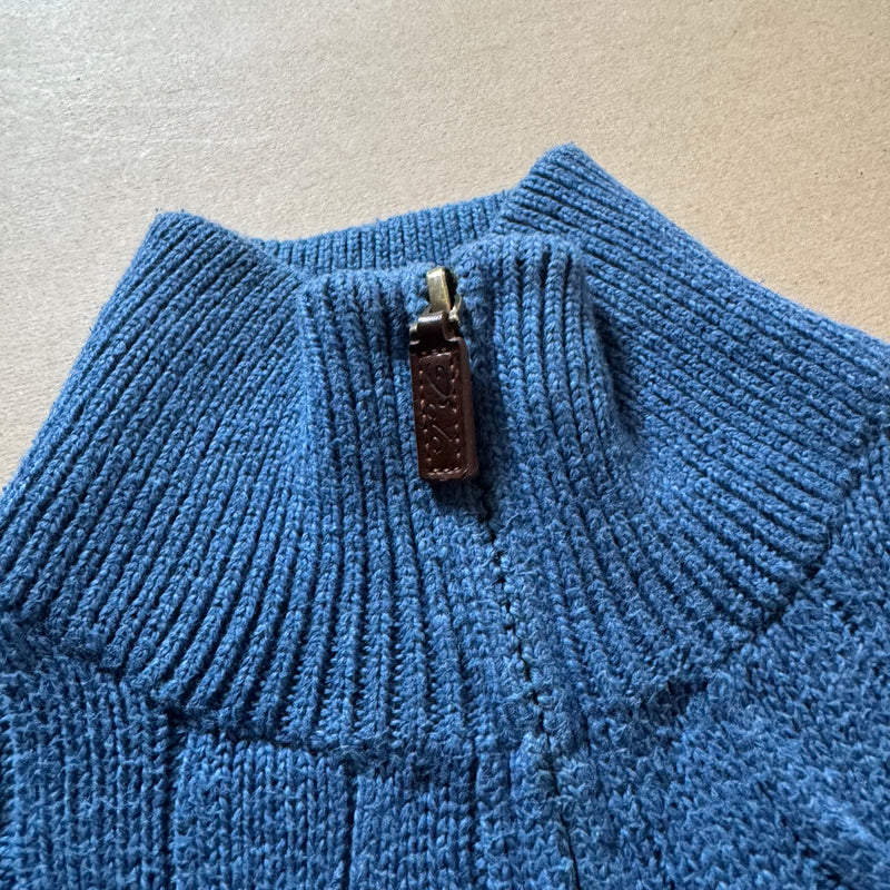 Detailansicht: Sourced limited accessories and clothes Polo Ralph Lauren knitted vintage sweatshirt – Logo, Nähte oder Material