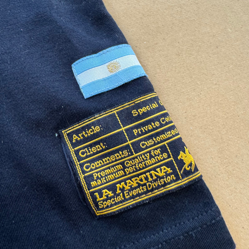 Detailansicht: Sourced limited accessories and clothes La Martina 8th World Champion Argentina womens polo – Logo, Nähte oder Material