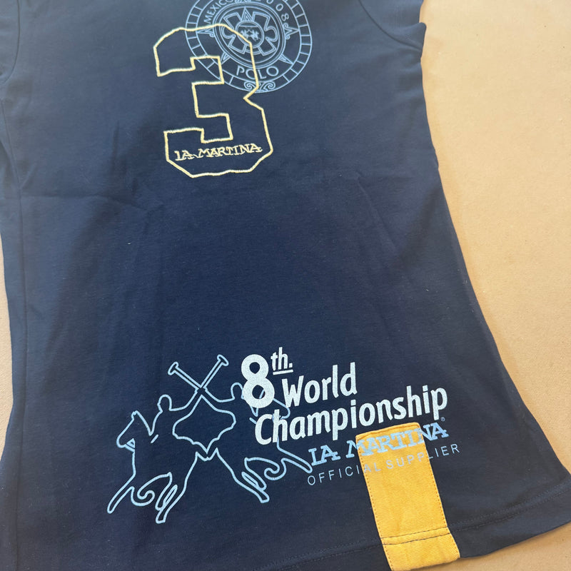 Detailansicht: Sourced limited accessories and clothes La Martina 8th World Champion Argentina womens polo – Logo, Nähte oder Material