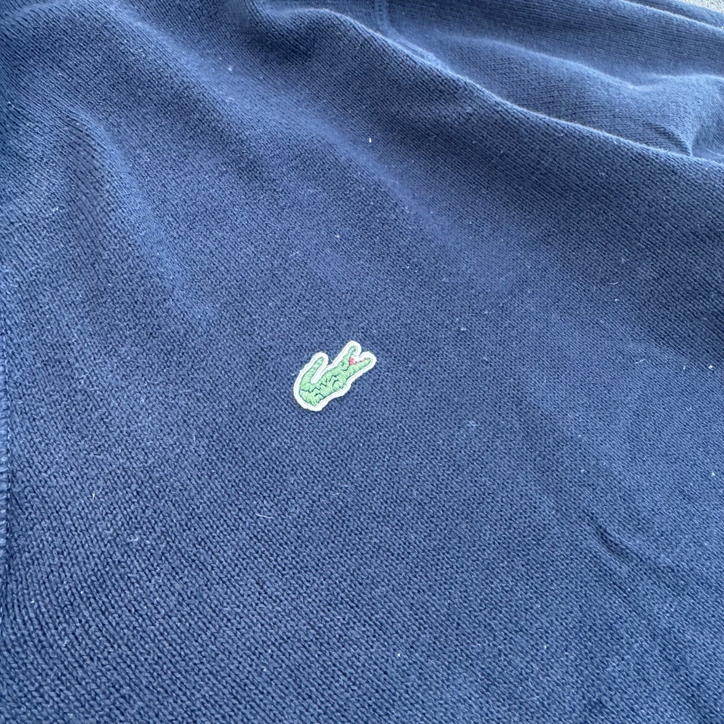 Lacoste classic retro knitted sweatshirt
