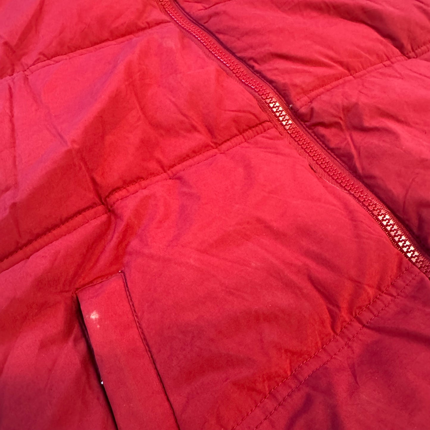 Evisu red vintage vest