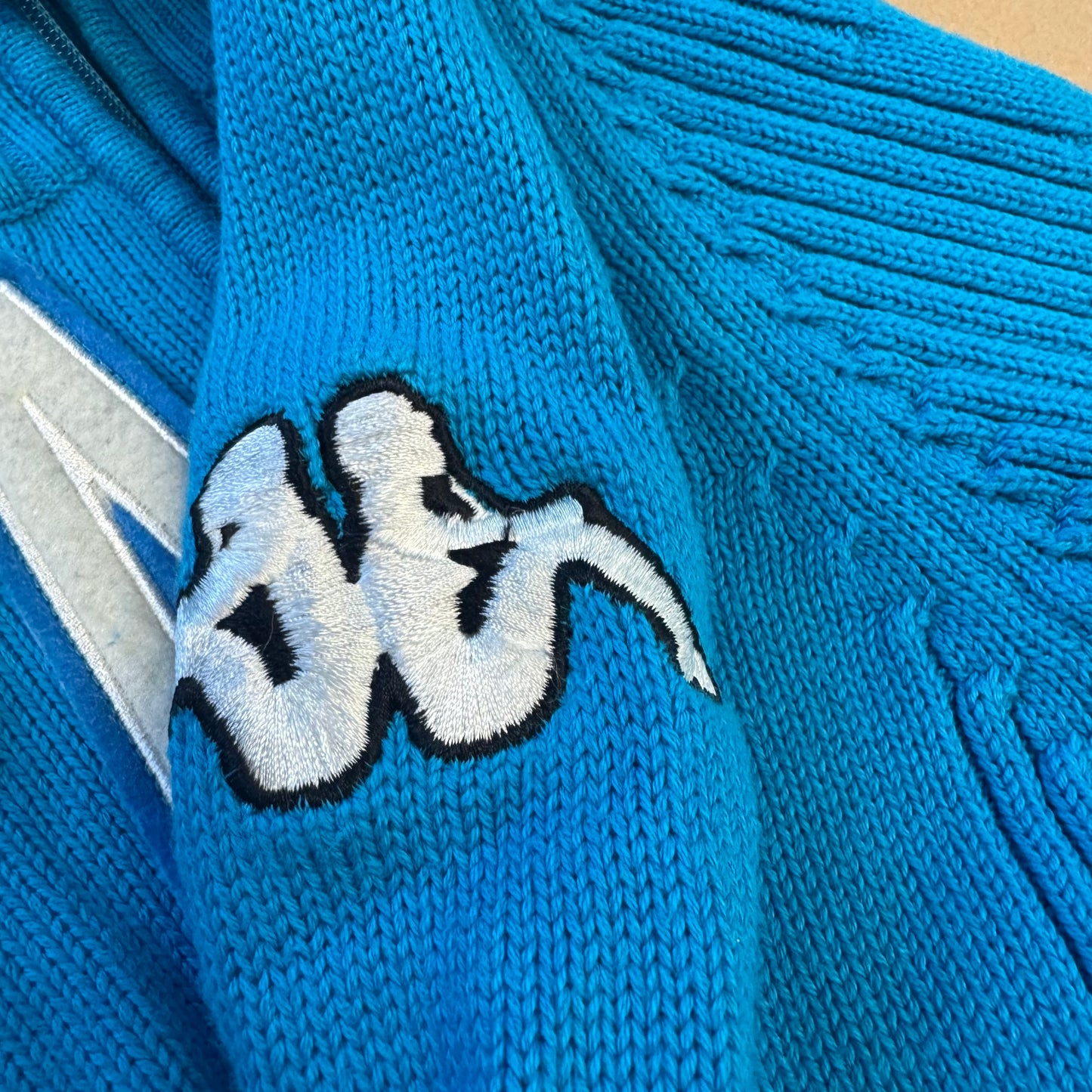 Kappa Italia vintage knitted zip-up