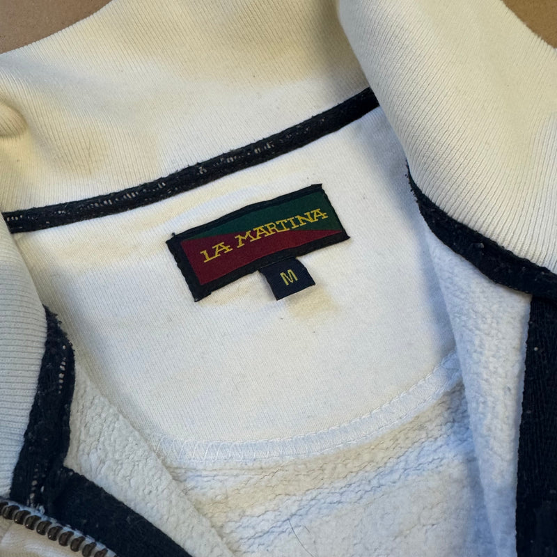 Detailansicht: Sourced limited accessories and clothes La Martina KCC Cambridge University zip-up – Logo, Nähte oder Material