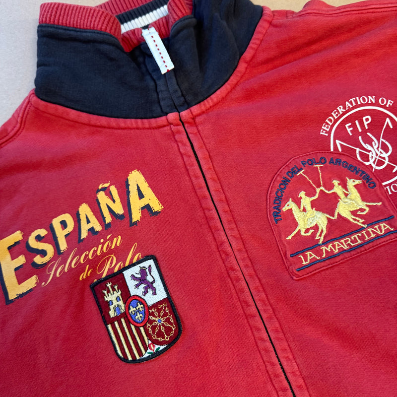 Detailansicht: Sourced limited accessories and clothes La Martina España vintage jacket – Logo, Nähte oder Material