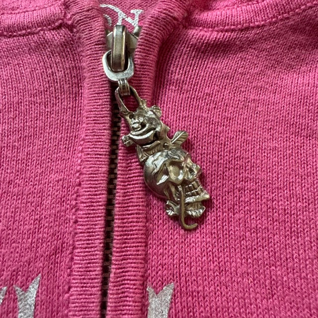 Ed Hardy pink zip-up