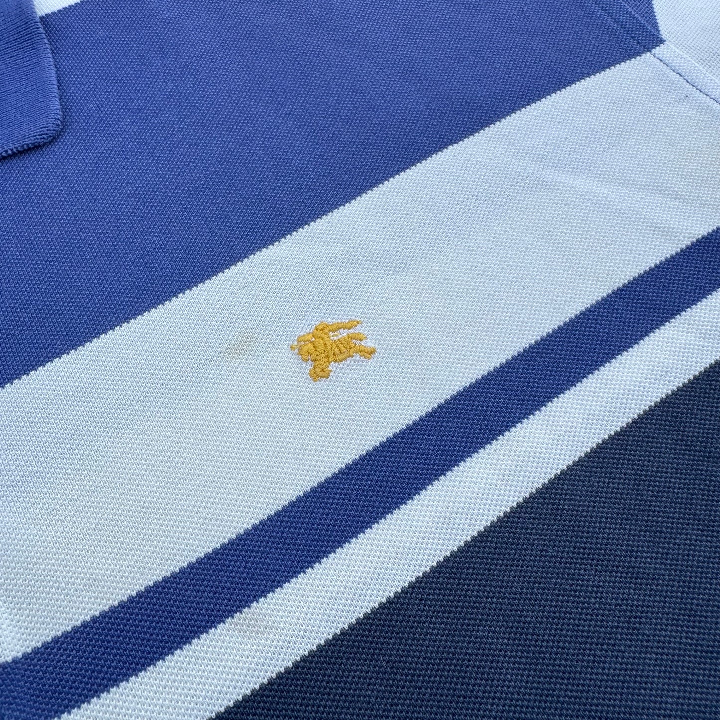 Burberry London striped vintage poloshirt