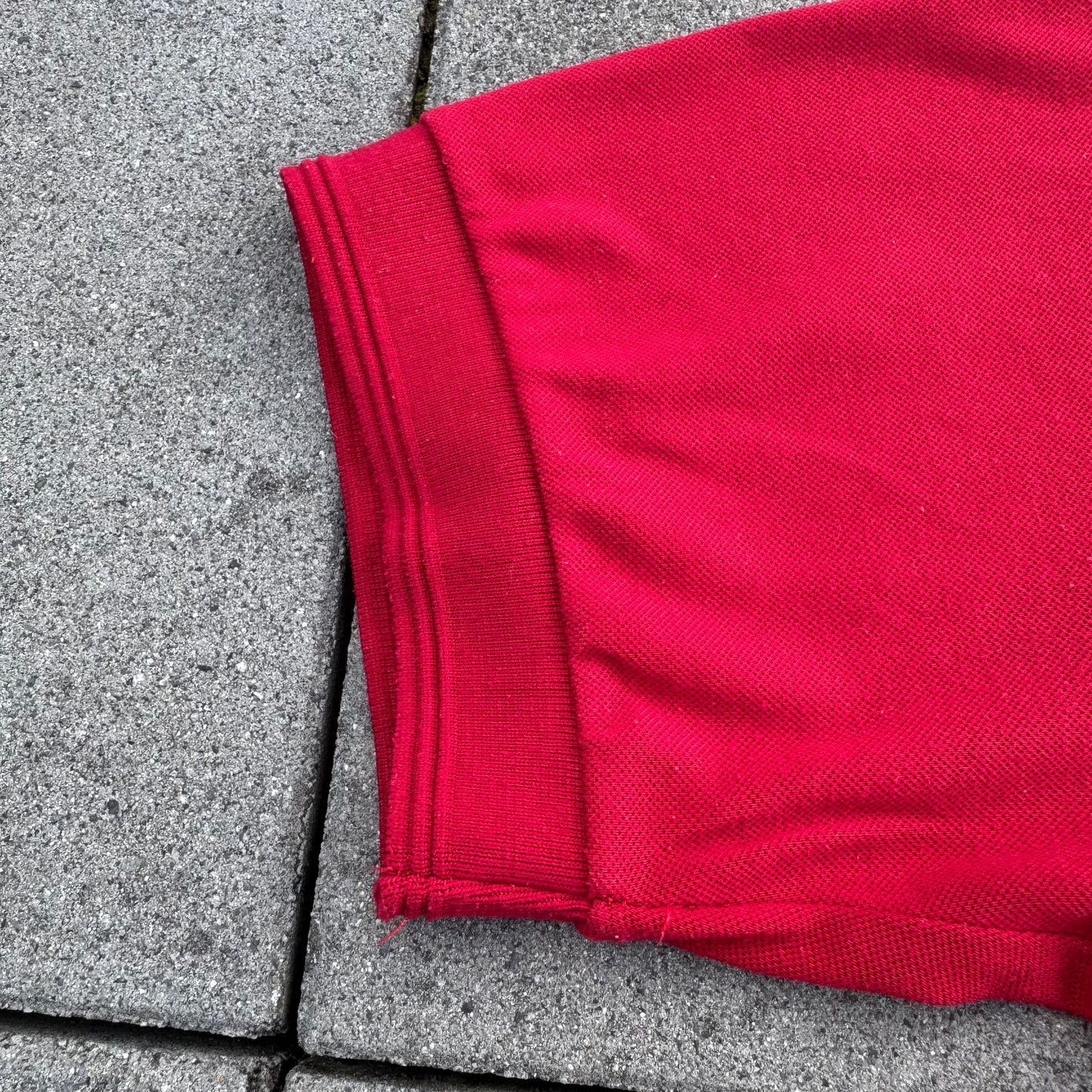 Burberry London red poloshirt