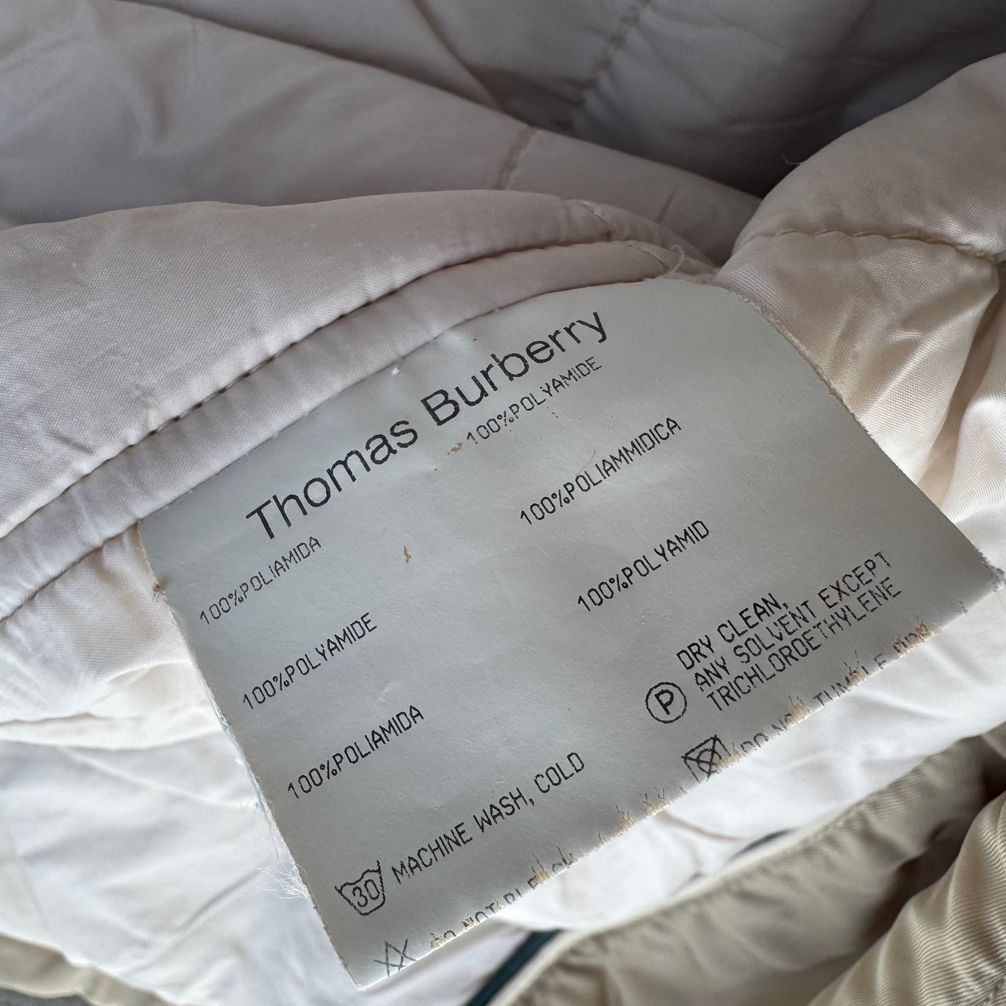 Thomas Burberry womens transitional jacket