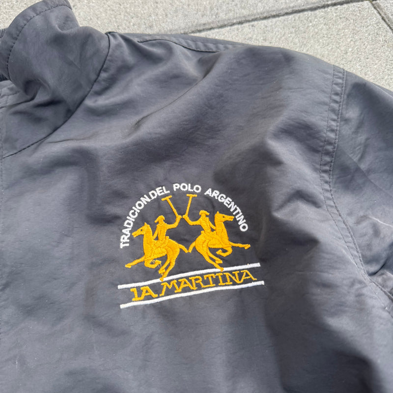 Detailansicht: Sourced limited accessories and clothes La Martina Palm Beach jacket – Logo, Nähte oder Material