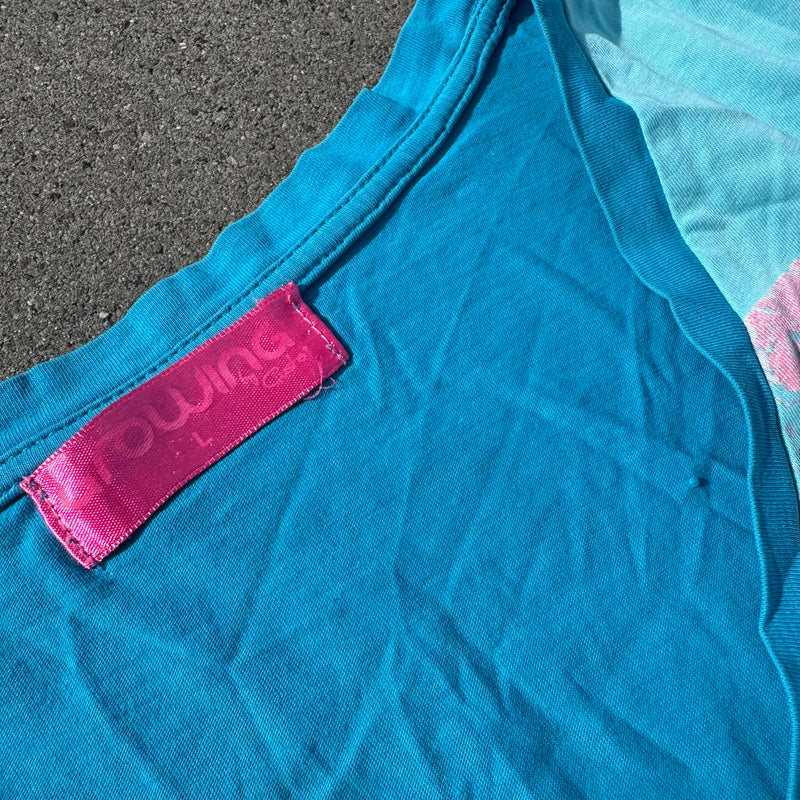 Detailansicht: Sourced limited accessories and clothes Custo Barcelona printed graphic dress – Logo, Nähte oder Material